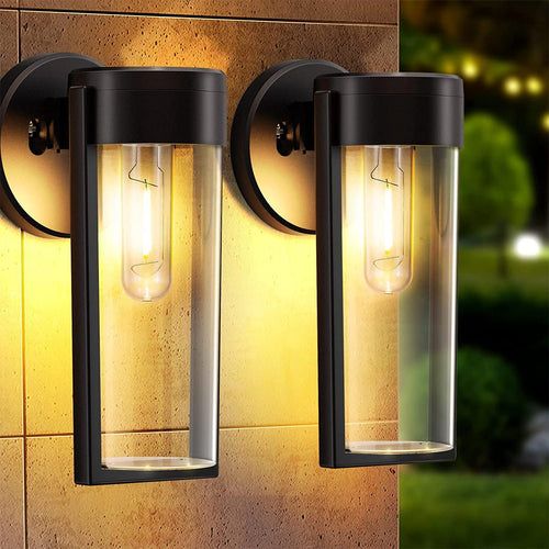 LumenDream - Elegante Solar-Wandleuchte für Garten und Außenbereich