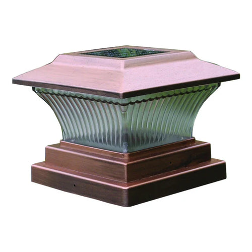 LumenColumn - Elegante Solar LED-Säulenleuchte für den Garten und Außenbereich