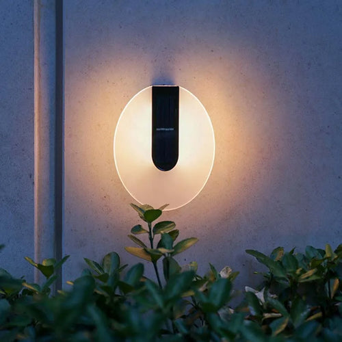 LumenRay - Wetterfeste Solar LED-Außenwandleuchte für effiziente Beleuchtung