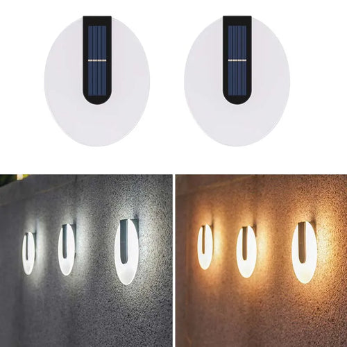 LumenRay - Wetterfeste Solar LED-Außenwandleuchte für effiziente Beleuchtung