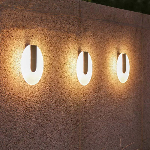 LumenRay - Wetterfeste Solar LED-Außenwandleuchte für effiziente Beleuchtung