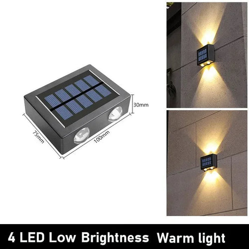 LumeAura - Stylische Solar LED Gartenleuchte für den Außenbereich, langlebig und energieeffizient