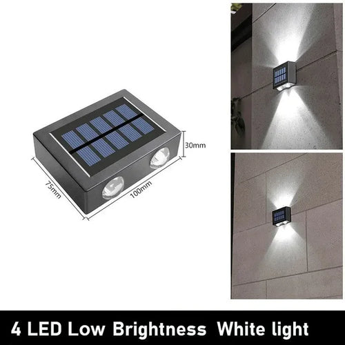 LumeAura - Stylische Solar LED Gartenleuchte für den Außenbereich, langlebig und energieeffizient