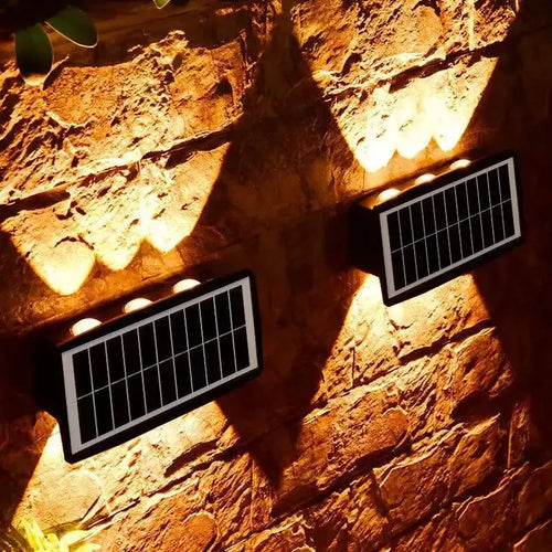 LumeAura - Stylische Solar LED Gartenleuchte für den Außenbereich, langlebig und energieeffizient