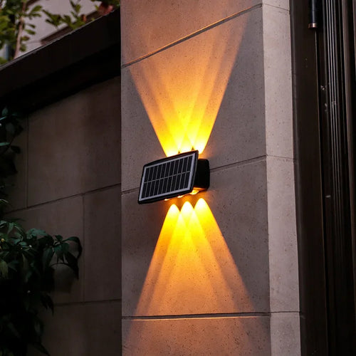 LumeAura - Stylische Solar LED Gartenleuchte für den Außenbereich, langlebig und energieeffizient