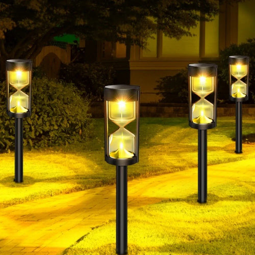 LumenPfad – Solarbetriebene LED-Weglichter für stilvolle Gartenbeleuchtung