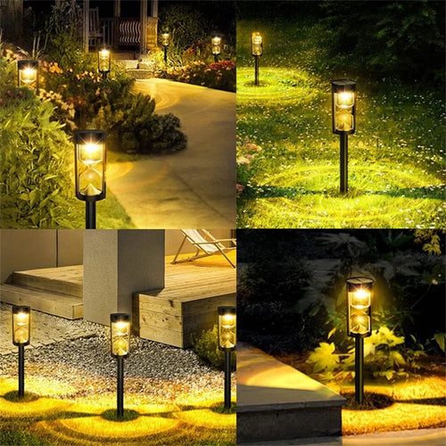 LumenPfad – Solarbetriebene LED-Weglichter für stilvolle Gartenbeleuchtung