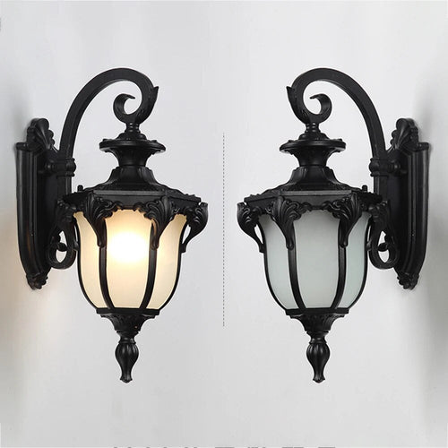 LuxeLounge - Luxus LED Gartenlampe im Retro-Lounge Design für stilvolle Außenbereiche