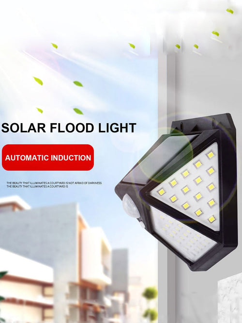 SolarSecure - Wasserdichtes LED Gartenlicht mit Bewegungsmelder für Außenbereiche