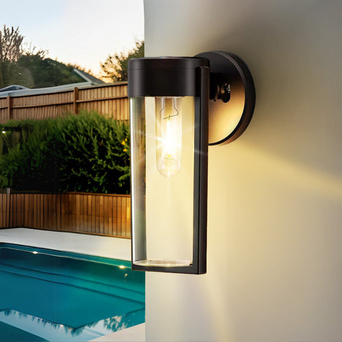 LumenDream - Elegante Solar-Wandleuchte für Garten und Außenbereich