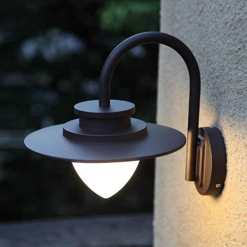 LumenPine - Moderne LED Außenwandleuchte im Kiefernzapfen Design für Garten und Flure