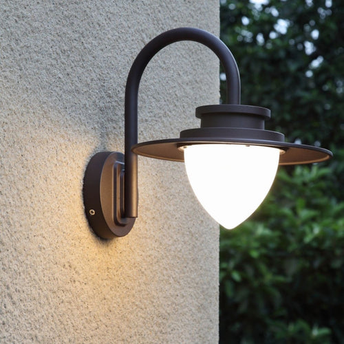 LumenPine - Moderne LED Außenwandleuchte im Kiefernzapfen Design für Garten und Flure