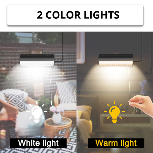 DuoLicht – Effiziente Solar-Wandleuchte mit zwei LEDs & separatem Panel