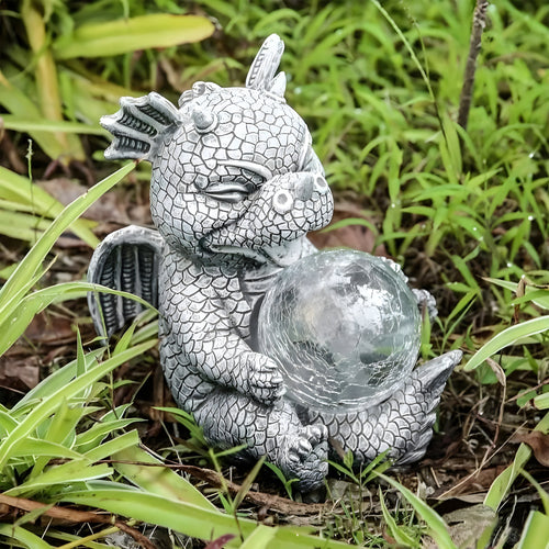 DragonLicht - LED Drachenskulptur Tischlampe für einzigartiges Ambiente