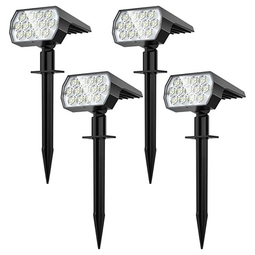 SolarAura - Stilvolle LED Solar Landschaftsleuchte für Garten und Terrasse