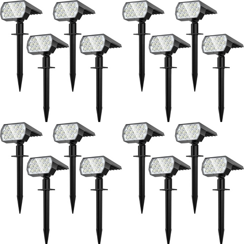 SolarAura - Stilvolle LED Solar Landschaftsleuchte für Garten und Terrasse