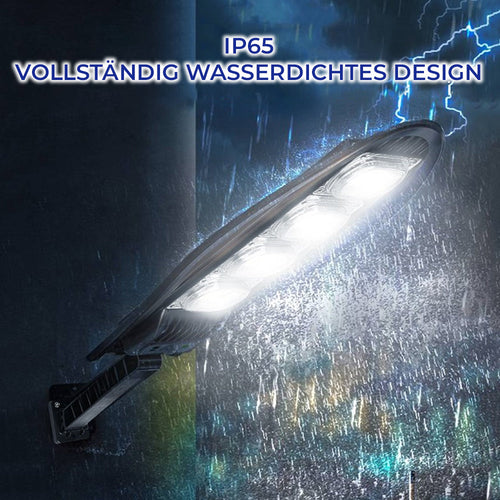 SolarFlareX - 600W Solarbetriebene LED-Gartenlampe mit Bewegungserkennung und Energieeffizienz