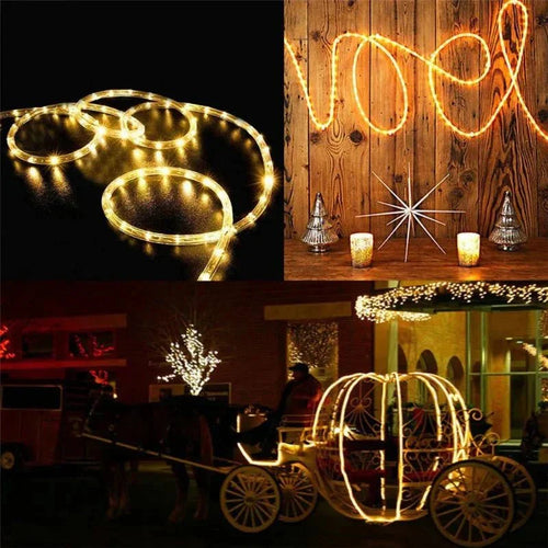 LumenString - Solarbetriebene LED-Lichtgirlande für Garten und Terrasse