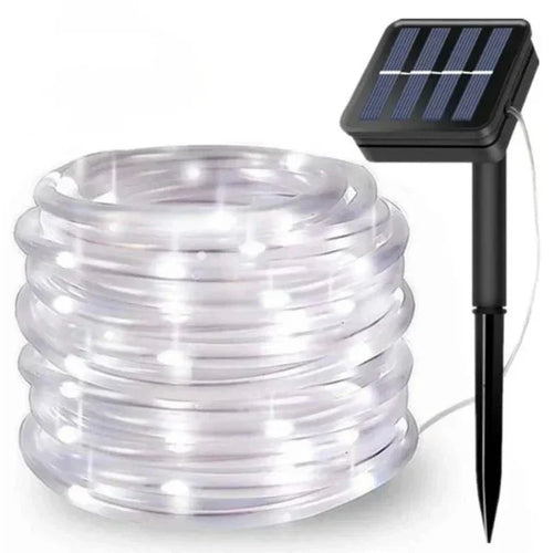 LumenString - Solarbetriebene LED-Lichtgirlande für Garten und Terrasse