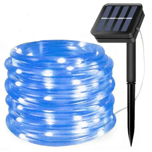 LumenString - Solarbetriebene LED-Lichtgirlande für Garten und Terrasse