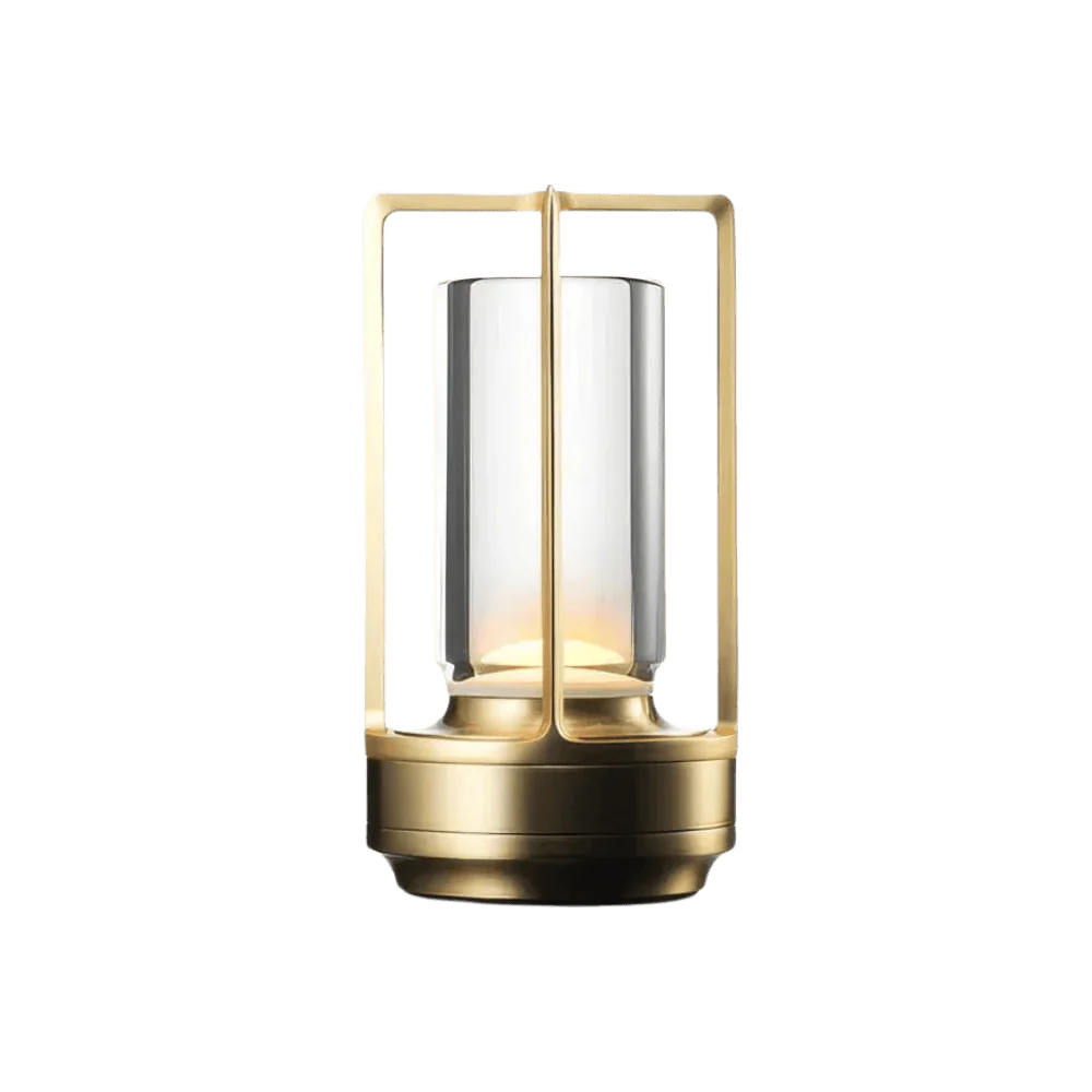 LumenDawn - Tragbare LED Lampe im Morgenröte Design für Garten und Terrasse