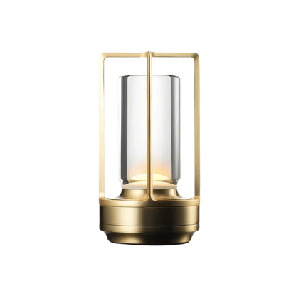 LumenDawn - Tragbare LED Lampe im Morgenröte Design für Garten und Terrasse