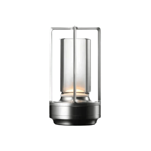 LumenDawn - Tragbare LED Lampe im Morgenröte Design für Garten und Terrasse