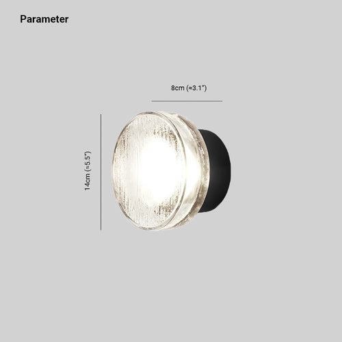 LumenBubble - Moderne LED Mini-Blasen Wandleuchte für den Außenbereich