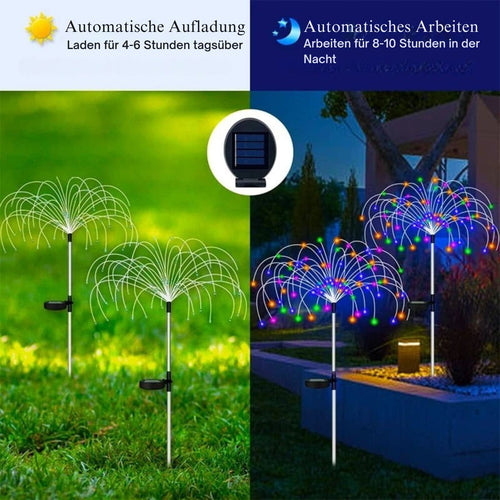 FairyGlow - Solar-LED-Feenlichter für bezaubernde Gartenwegdekorationen